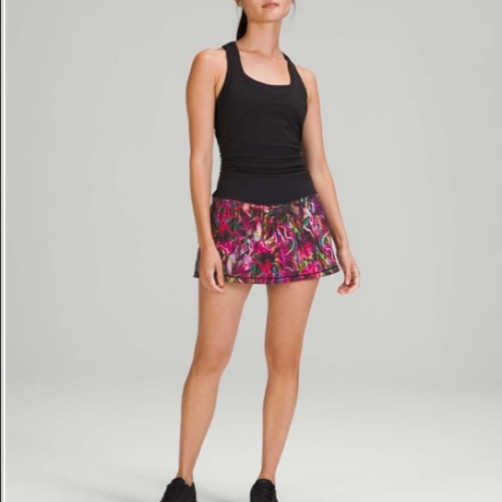 Lululemon Pace Rival Mid Rise Skirt